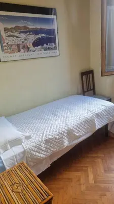 Letto o letti in una camera di Casa ALDA