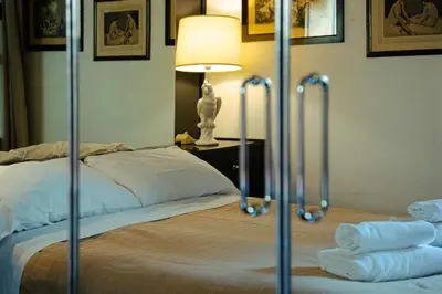 Letto o letti in una camera di Ponte Vecchio Adorable Retreat