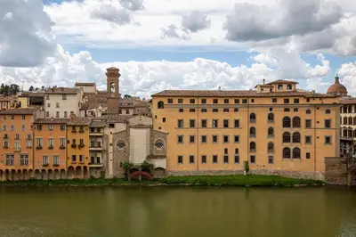 Vista sul fiume nelle vicinanze dell'appartamento
