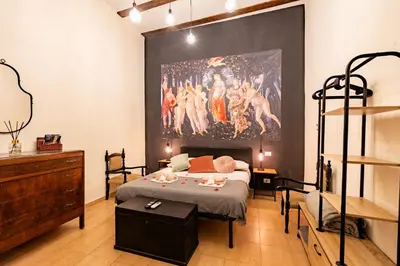 Letto o letti in una camera di Santa Croce 2Suite Apartment