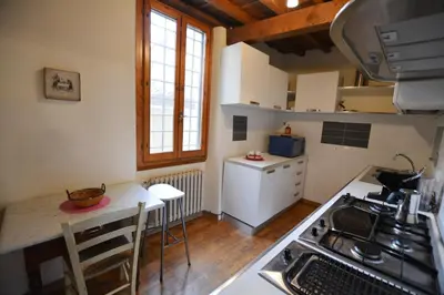 Cucina o angolo cottura di UNYCA - Florence Spacious Apartment
