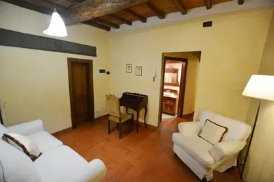 Letto o letti in una camera di UNYCA - Florence Spacious Apartment