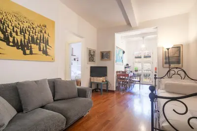 Area soggiorno di San Niccolo' Apartment