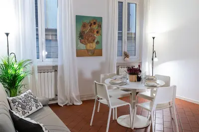 Area soggiorno di Faenza Home