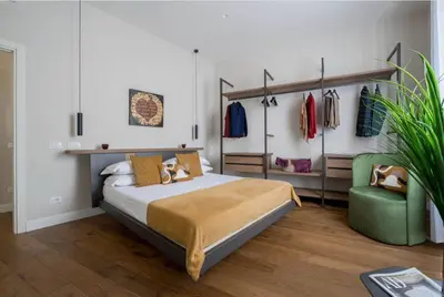 Letto o letti in una camera di Sogni in Toscana