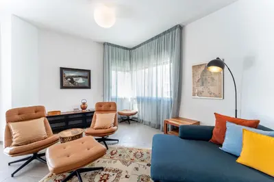 Area soggiorno di UNYCA - Bright Florence Apartment