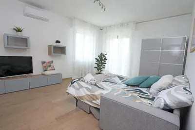 TV o dispositivi per l'intrattenimento presso Sunshine Apartment in Florence
