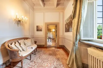 Area soggiorno di Villa Loretino I Ultimate Luxury in Florence