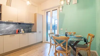 Cucina o angolo cottura di Prestigious Apt