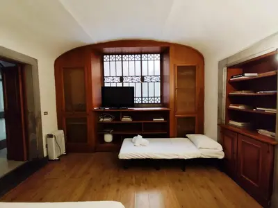 Letto o letti in una camera di Servi Central Appartment