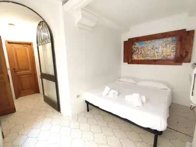 Letto o letti in una camera di Servi Central Appartment