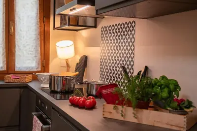Cucina o angolo cottura di Leopoldo Apartment 2 - elevator