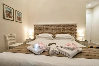Letto o letti in una camera di BandBFirenze 8 Cittadella 8