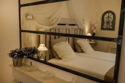 Letto o letti in una camera di BandBFirenze 8 Cittadella 8