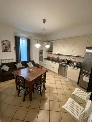 Cucina o angolo cottura di Fortezza garden apartment