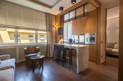 Cucina o angolo cottura di Ponte Vecchio Charming Apartment