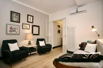Area soggiorno di Central Market Exclusive Apartment