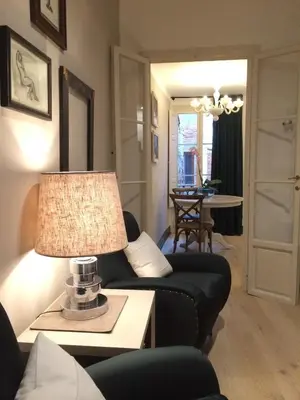 Area soggiorno di Central Market Exclusive Apartment