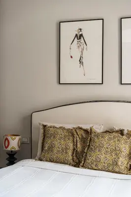 Letto o letti in una camera di Albizi Dimora Home, Firenze