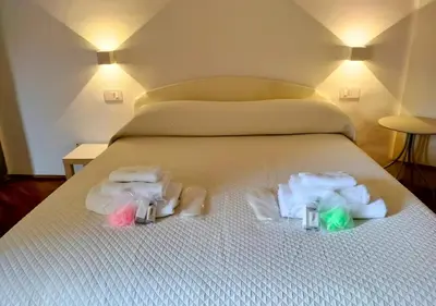 Letto o letti in una camera di Canacci Charme AC