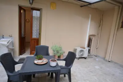 Area soggiorno di UNYCA - Sant'Ambrogio Apartment