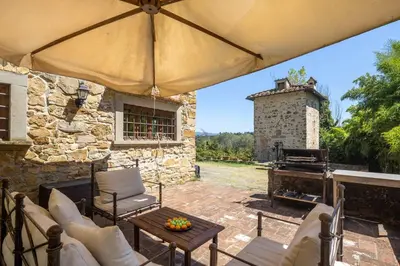 Planimetria di Sophisticated 1BR Apartment in Florence countryside
