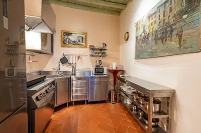 Cucina o angolo cottura di Campucetto Rosso