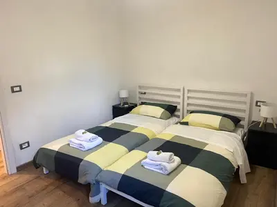 Letto o letti in una camera di Steps to Florence