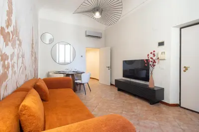 Area soggiorno di Vigna Nuova District Apartment