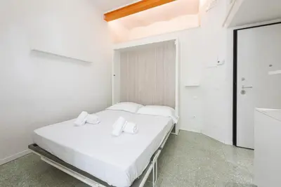 Letto o letti in una camera di Il Nido di Marta