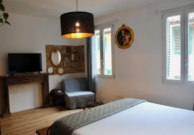Letto o letti in una camera di Luxury Casa Di LôLo With Private Kitchen