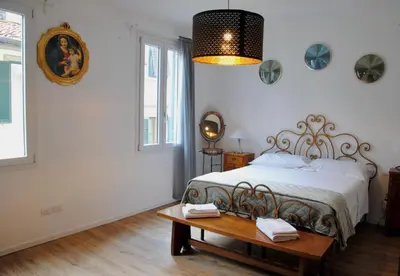 Letto o letti in una camera di Luxury Casa Di LôLo With Private Kitchen
