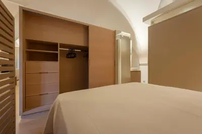 Letto o letti in una camera di Belvedere Costa San Giorgio loft amazing view
