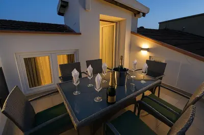 Planimetria di Attico di lusso elegante e moderno