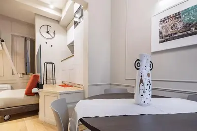 Letto o letti in una camera di Pitti Urban