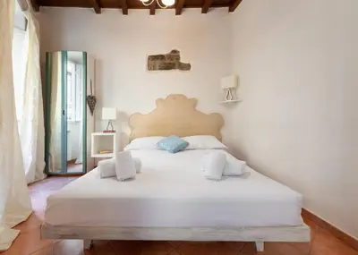 Letto o letti in una camera di Keys of Italy -Vigna 1Anastasia-Florence 1Bedr Apt