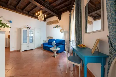 Area soggiorno di Keys of Italy -Vigna 1Anastasia-Florence 1Bedr Apt