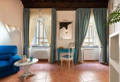 Area soggiorno di Keys of Italy -Vigna 1Anastasia-Florence 1Bedr Apt