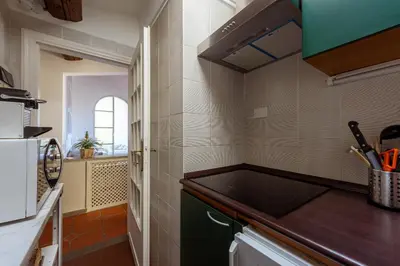 Cucina o angolo cottura di Ponte Vecchio Penthouse charming view