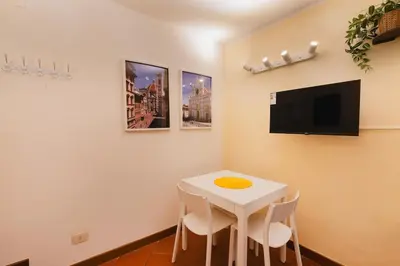 TV o dispositivi per l'intrattenimento presso Vigna Vecchia Cozy Apartment