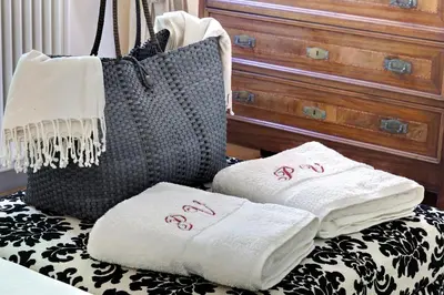Letto o letti in una camera di Podere Villanuova
