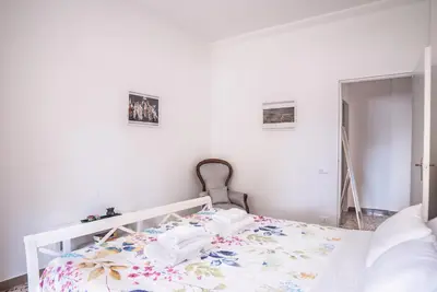 Letto o letti in una camera di Scandicci Flat - 15 mins from Florence