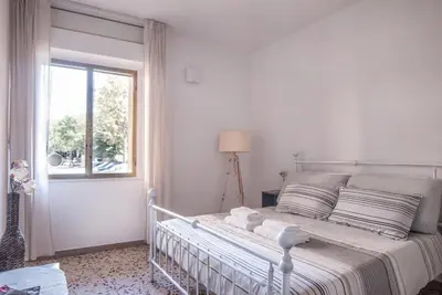 Letto o letti in una camera di Scandicci Flat - 15 mins from Florence