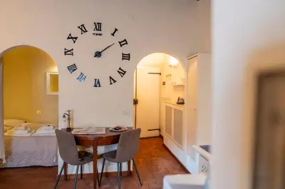 Letto o letti in una camera di Borgo Allegri Apartment