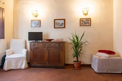 TV o dispositivi per l'intrattenimento presso Borgo Allegri Apartment