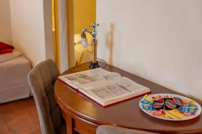 Letto o letti in una camera di Borgo Allegri Apartment
