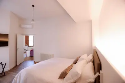 Letto o letti in una camera di Prestige Florence -Balcony -Lift