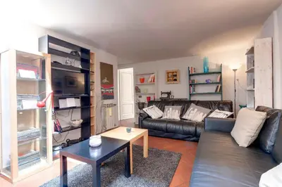Area soggiorno di Brancacci District Apartment