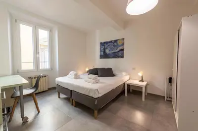 Letto o letti in una camera di Brand new apartment in the heart of Florence by MMega