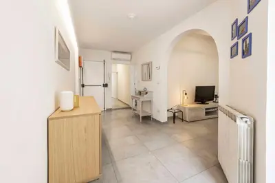 TV o dispositivi per l'intrattenimento presso Brand new apartment in the heart of Florence by MMega